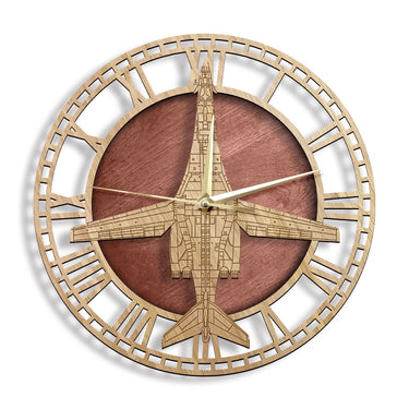 B-1B Lancer Heavy Bomber Aviation Wood Wall Clock THE AVIATOR